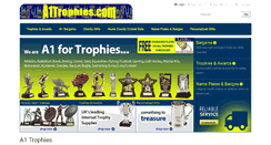 Desktop Screenshot of a1trophies.com